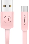 Kabel USB-A - USB-C 1,2 m 2 A różowy