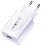 Ładowarka sieciowa USB-A 18W QC3.0 USAMS biała