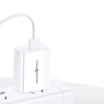 Ładowarka sieciowa USB-A 18W QC3.0 USAMS biała