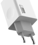 Ładowarka sieciowa Somostel Dual USB SMS-A79 + kabel USB-C biała