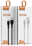 Kabel USB-A - micro USB 3.1 A 1 m Somostel czarny