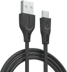 Kabel USB-A - micro USB Quick Charge Powerline  Somostel czarny