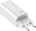Ładowarka sieciowa USB-A USB-C 65 W GaN Xiaomi biała