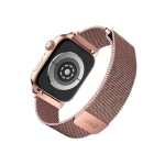 Pasek UNIQ Dante Stainless Steel do Apple Watch 38/40/41 mm różowe złoto