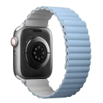 Pasek UNIQ Revix do Apple Watch Series 1/2/3/4/5/6/7/8/9/SE/SE2/SE3Ultra/Ultra 2 42/44/45/49mm Reversible Magnetic Biało-niebieski
