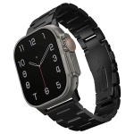 Pasek UNIQ Osta do Apple Watch Series 4/5/6/7/SE/8/9/Ultra 44/45/49mm Stainless Steel czarny
