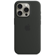 Etui Apple MT1A3ZM/A iPhone 15 Pro 6.1" MagSafe czarny/black Silicone Case