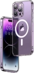 Etui magnetyczne do iPhone 14 Pro Max MagSafe przezroczyste