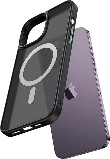 Etui magnetyczne do iPhone 14 MagSafe czarne
