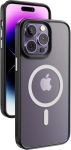 Etui magnetyczne do iPhone 14 Pro MagSafe czarne