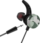 Słuchawki douszne 3D stereo Surround z mikrofonem Somostel zielone