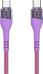 Kabel USB-C-USB-C 60 W Somostel fioletowy