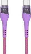 Kabel USB-C-USB-C 60 W Somostel fioletowy
