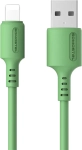 Kabel USB-A-USB-C 3 A Somostel zielony