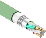 Kabel USB-A-USB-C 3 A Somostel zielony