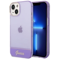 Guess GUHCP14MHGCOU iPhone 14 Plus / 15 Plus 6.7" fioletowy/purple hardcase Translucent