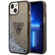 Guess GUHCP14MLFCTPK iPhone 14 Plus / 15 Plus 6.7" czarny/black hardcase Liquid Glitter Palm Collection
