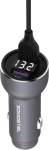 Ładowarka samochodowa 2xUSB Somostel grafitowa + kabel micro USB