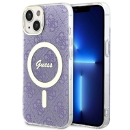 Guess GUHMP14MH4STU iPhone 14 Plus / 15 Plus 6.7" purpurowy/purple hardcase 4G MagSafe