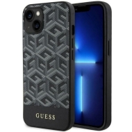 Guess GUHMP14MHGCFSEK iPhone 14 Plus / 15 Plus 6.7" czarny/black hardcase GCube Stripes MagSafe