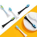 Końcówki do szczoteczki sonicznej Abee Head ST1 Soft White