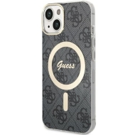 Guess GUHMP14SH4STK iPhone 14 / 15 / 13 6.1" czarny/black hardcase 4G MagSafe