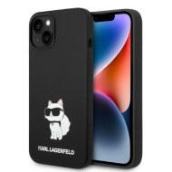 Karl Lagerfeld KLHCP14MSNCHBCK iPhone 14 Plus / 15 Plus 6,7" hardcase czarny/black Silicone Choupette