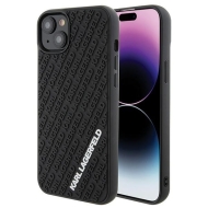 Karl Lagerfeld KLHCP15M3DMKRLK iPhone 15 Plus / 14 Plus 6.7" czarny/black hardcase 3D Rubber Multi Logo