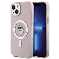 Etui Karl Lagerfeld iPhone 15 Plus / 14 Plus 6.7" różowy