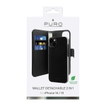 Puro Wallet Detachable iPhone 14 Plus / 15 Plus