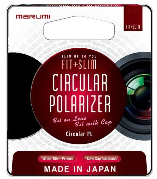 Filtr polaryzacyjny kołowy Marumi Fit+Slim Circular PL 82 mm