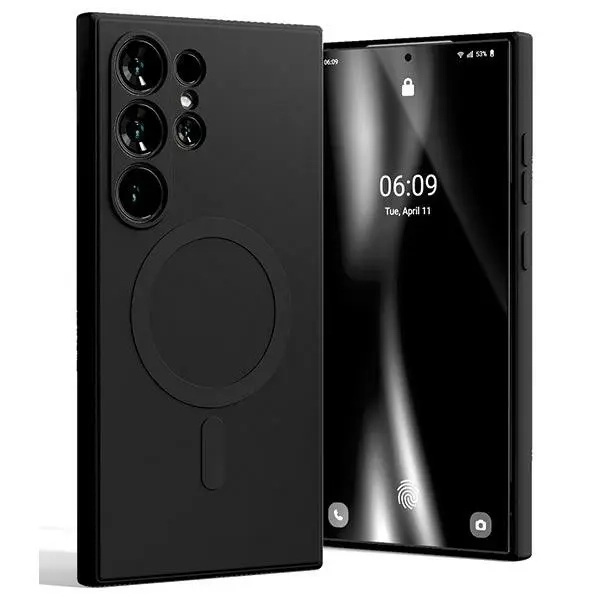 Etui do Samsung Galaxy S24 Ultra Mercury MagSafe Semi-Silicone czarne