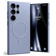 Etui do Samsung Galaxy S24 Ultra Mercury MagSafe Semi-Silicone lawendowe