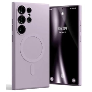 Etui do Samsung Galaxy S24 Ultra Mercury MagSafe Semi-Silicone liliowe