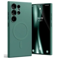Etui do Samsung Galaxy S24 Ultra Mercury MagSafe Semi-Silicone zielone