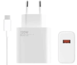 Ładowarka sieciowa do telefonu Xiaomi 120 W Charging Combo + przewód USB-C