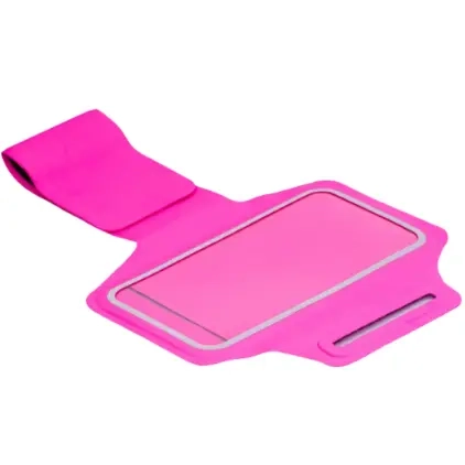 Etui sportowe uniwersalne na smartfona 5.5" 4mobee różowe