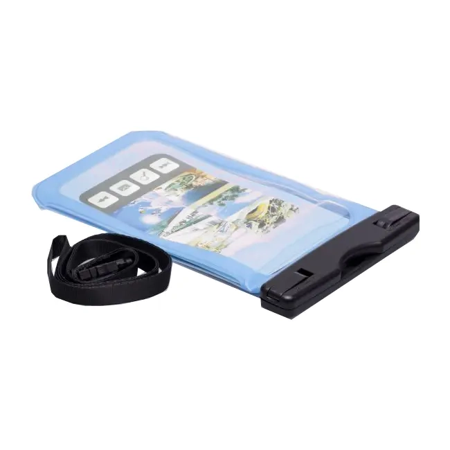 Etui wodoodporne do smartfona 7.9” 4mobee niebieskie