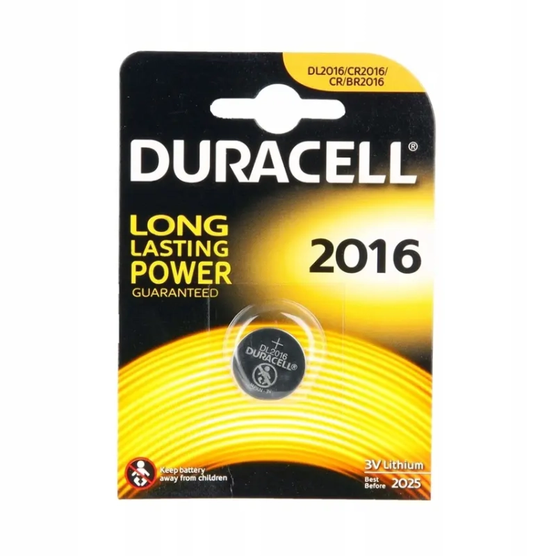 Bateria Duracell litowa DL 2016 B1