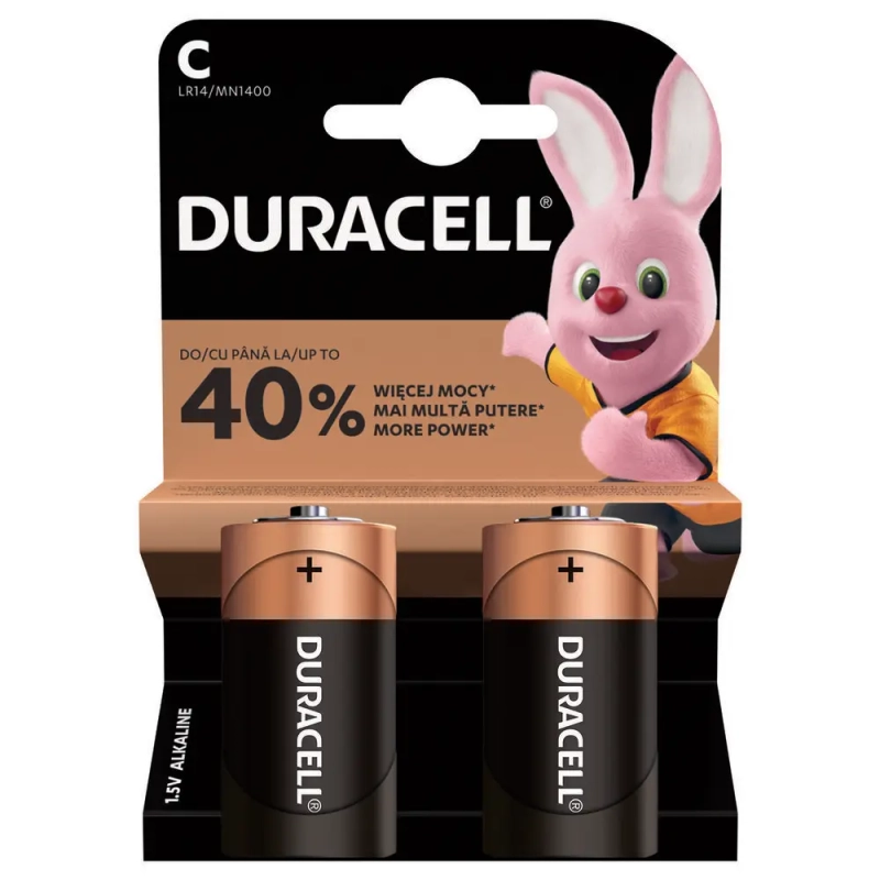 Bateria Duracell Basic C/LR14 K2