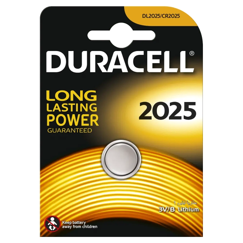 Bateria Duracell litowa DL 2025 B1