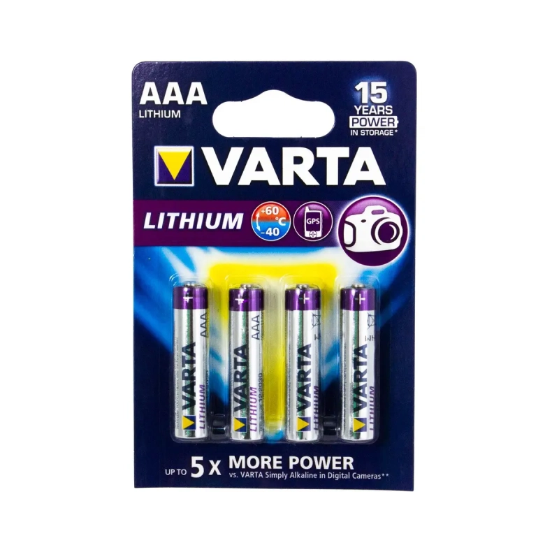 Bateria litowa AAA Varta FR03 4 szt.