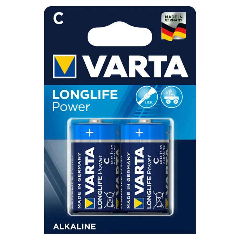 Bateria alkaiczna Varta Longlife Power C 2 szt.