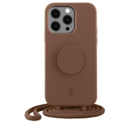 Etui JE PopGrip iPhone 14 Pro Max 6.7" brązowy/brown sugar 30155 (Just Elegance)
