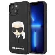 Karl Lagerfeld KLHCP14MKH3DBK iPhone 14 Plus / 15 Plus 6,7" czarny/black hardcase 3D Rubber Karl`s Head