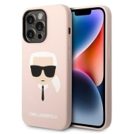 Etui Karl Lagerfeld x iPhone 14 Pro Max 6,7" hardcase jasnoróżowy