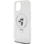 Etui Karl Lagerfeld iPhone 14 / 15 / 13 6.1" biały