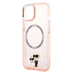 Etui Karl Lagerfeld iPhone 14 / 15 / 13 6,1" różowy 6