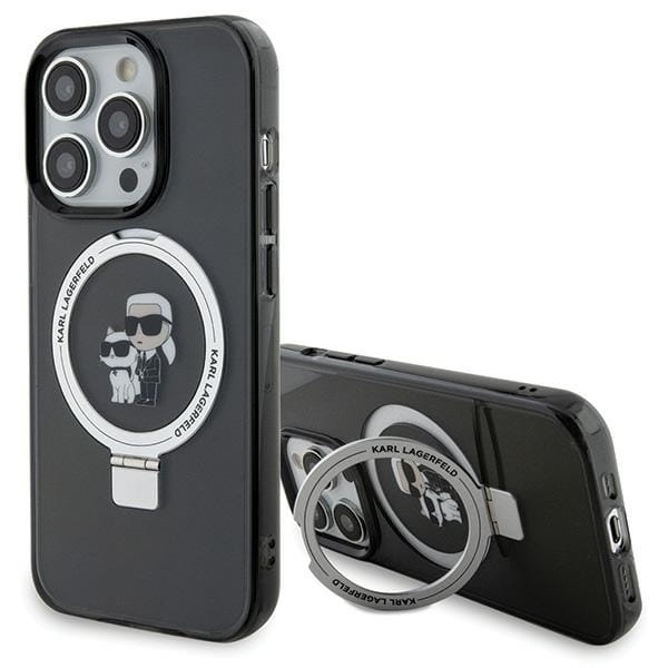 Etui Karl Lagerfeld iPhone 15 Pro 6.1" czarny