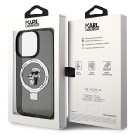 Etui Karl Lagerfeld iPhone 15 Pro 6.1" czarny  8